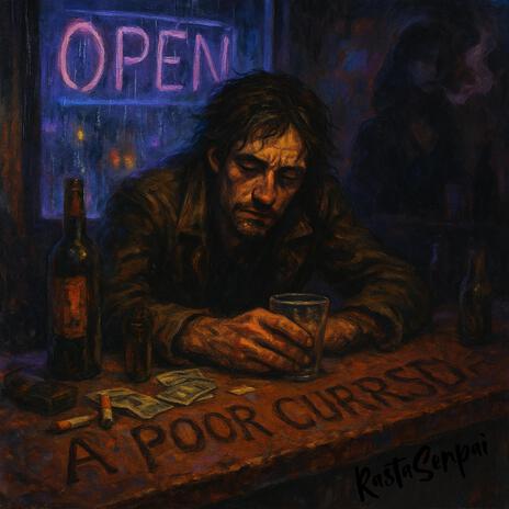A poor cursed man cover art