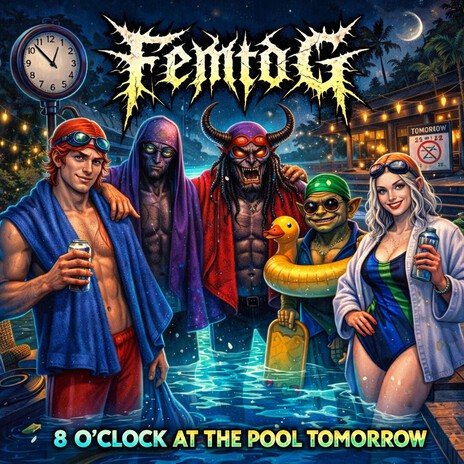8 O'Clock at the Pool Tomorrow