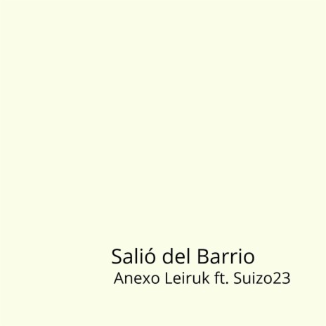 Salió del Barrio ft. Suizo23 cover art