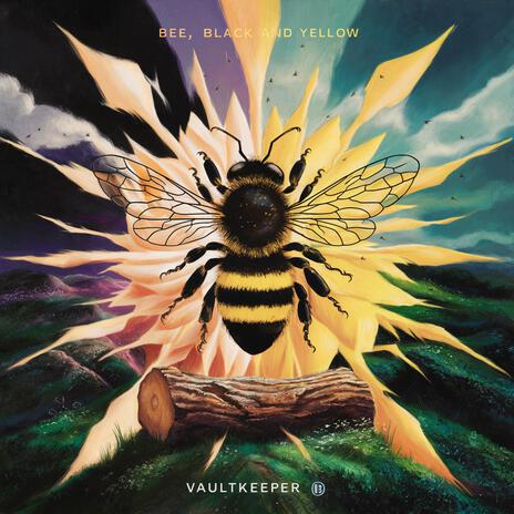 Bee, Black and yellow cover art