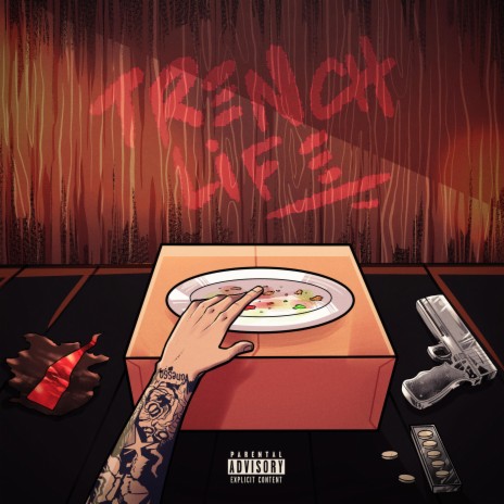 Trench life ft. Lil Kizzy & monnta cover art