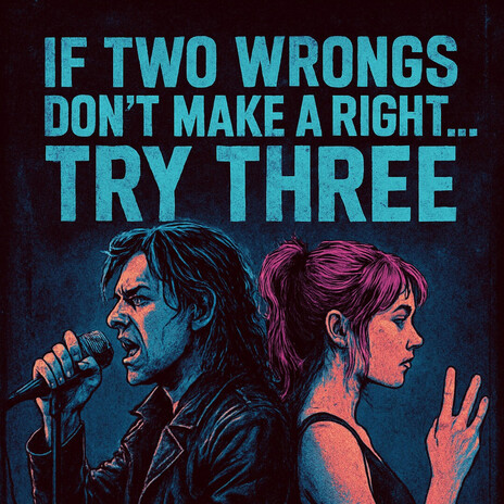 If two wrongs don't make a right try three