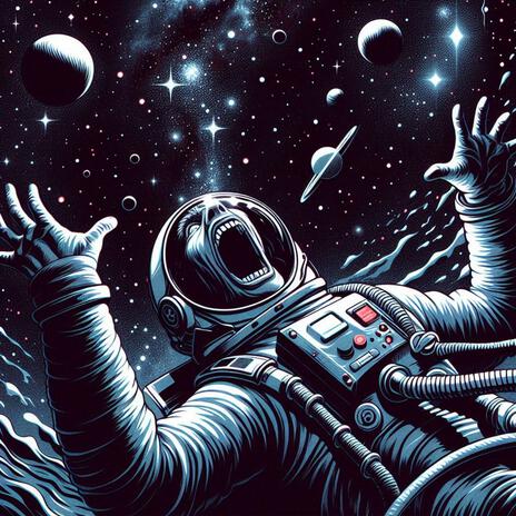 In space no one can hear you scream cover art