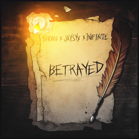 BETRAYED ft. JAYSYX & INF1N1TE cover art