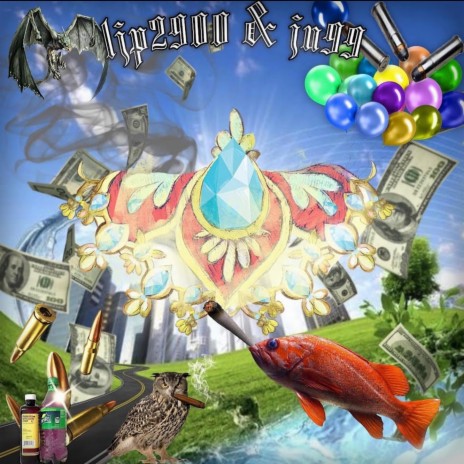 caught dead ft. ju99 cover art