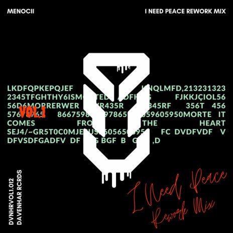 I Need Peace (Rework Mix) cover art
