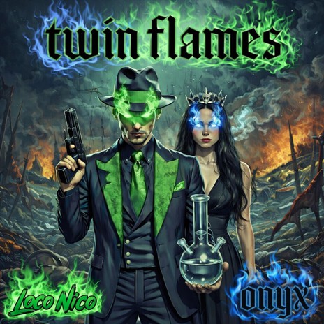 Twin flames cover art