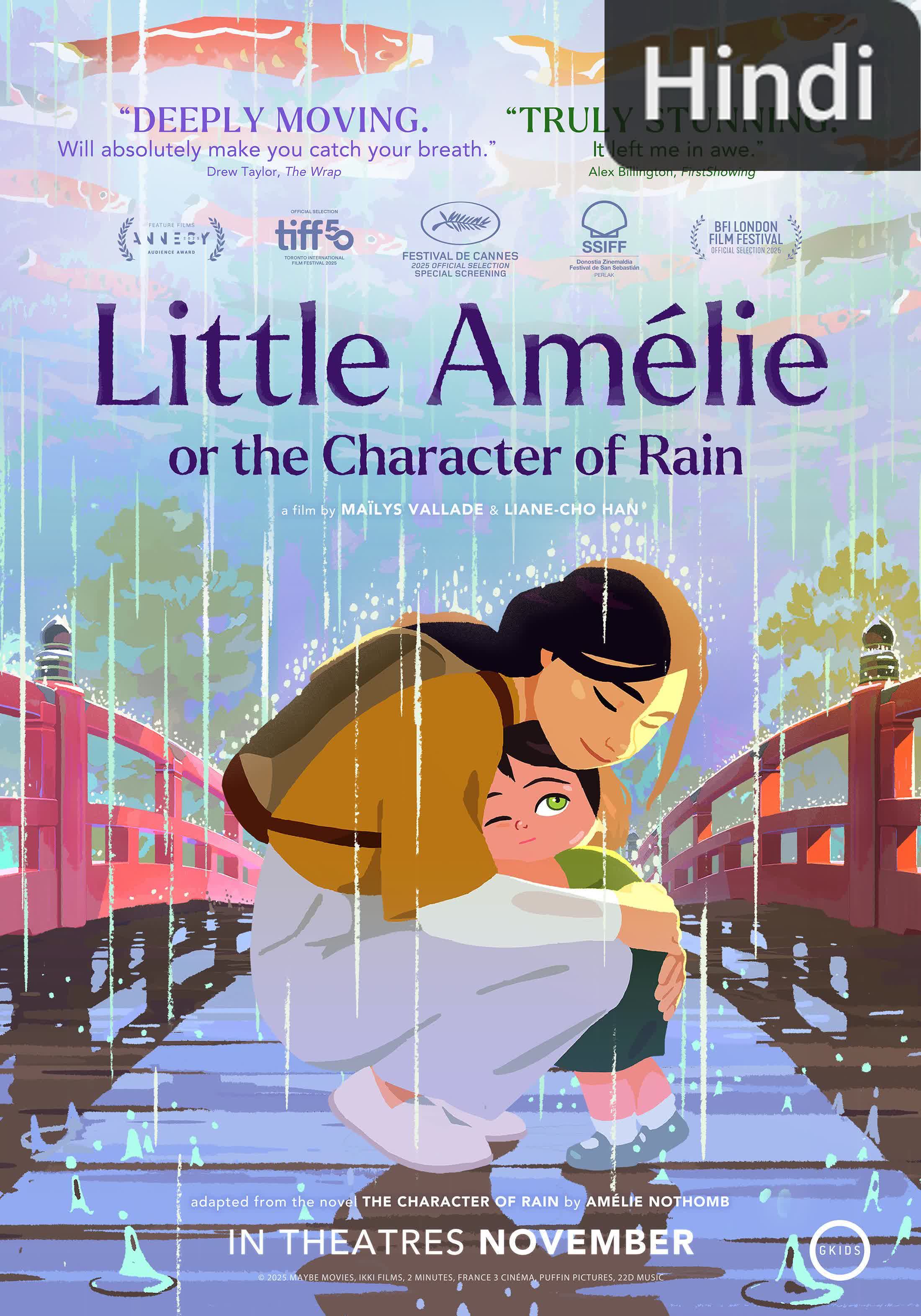 Little Amélie or the Character of Rain [Hindi]