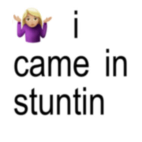 i came in stuntin cover art