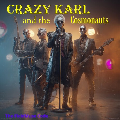 Crazy Karl and the Cosmonauts cover art