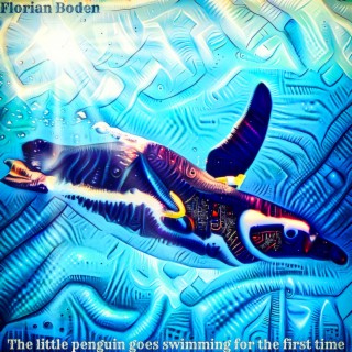 The little penguin goes swimming for the first time cover art