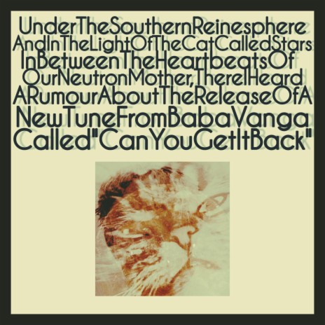 Can You Get It Back cover art