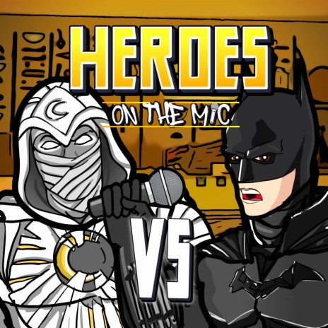Batman vs Moon Knight (Heroes On The Mic Rap Battle) cover art