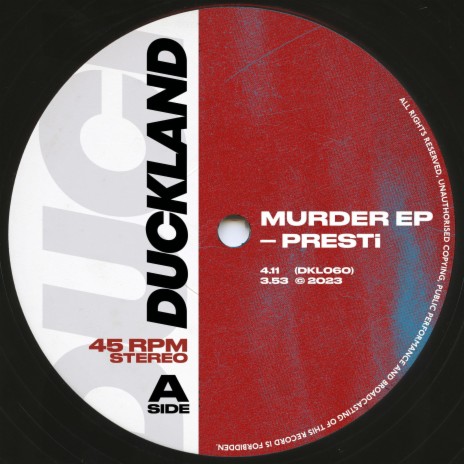 Murder cover art