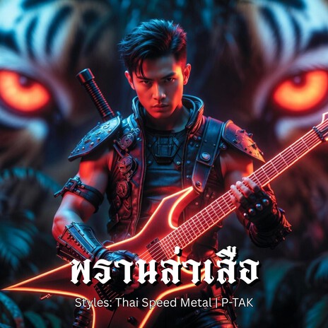 พรานล่าเสือ cover art