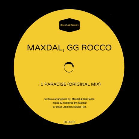 Paradise (Original Mix) ft. GG ROCCO cover art