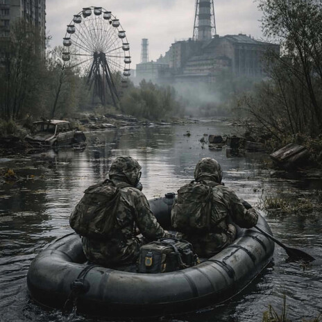 Gummibåt i TJERNOBYL cover art
