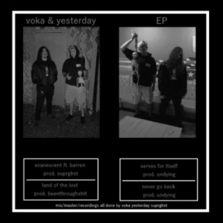 evanescent ft. yesterday & barren suprghst cover art
