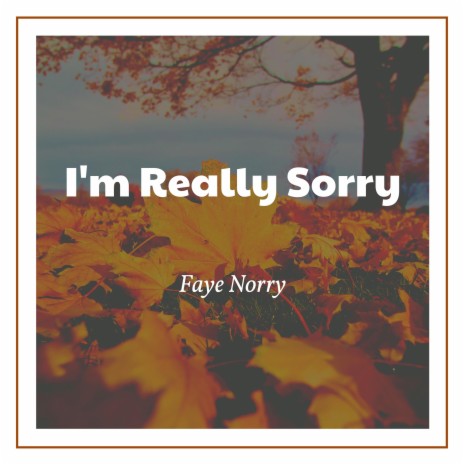 I'm Really Sorry