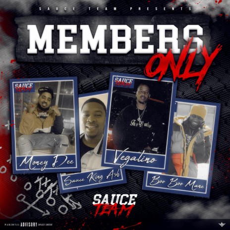 3 The Hard Way ft. Sauce King Ash, Boo Boo Mane & Money Dee cover art