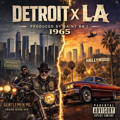 Detroit X LA cover art