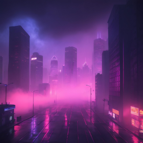 Midnight Nebula Over Kyiv cover art