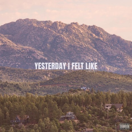 Yesterday I Felt Like cover art
