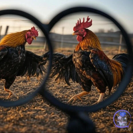 Rooster Watching