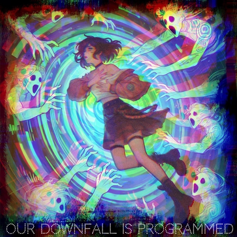 ǝɔᴉʇsnſ ou cover art