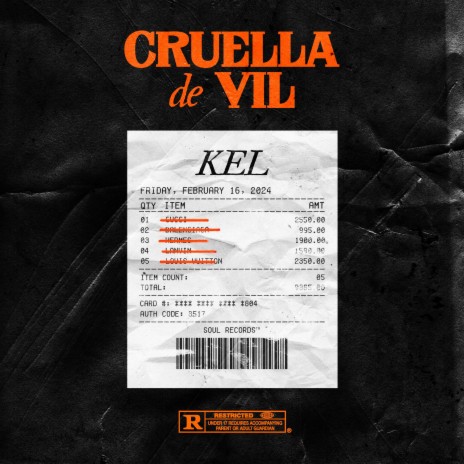 Cruella de Vil cover art