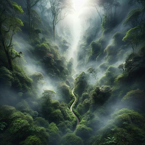 misty forest