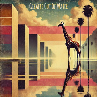 Giraffe Out Of Water
