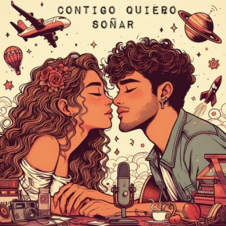 CONTIGO QUIERO SOÑAR cover art