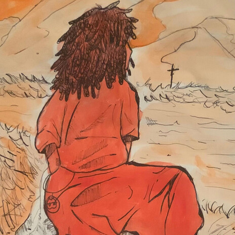 purple dreads cover art