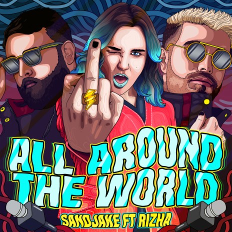 All Around the World ft. Rizha cover art
