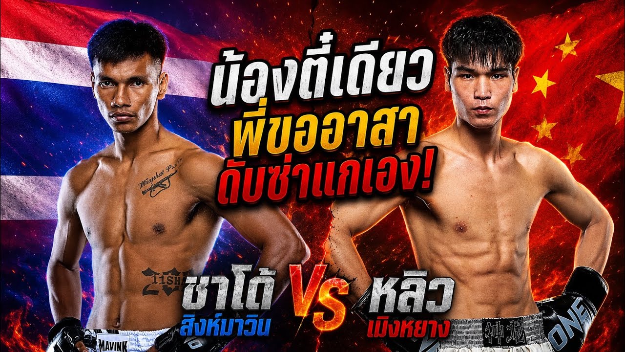 น้องตี๋เดียวพี่ขออาสาดับซ่าแกเอง! ชาโด้ สิงห์มาวิน VS หลิว เมิงหยาง
