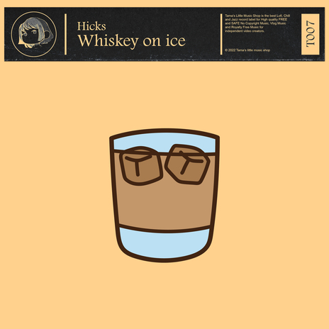 Whiskey on ice cover art