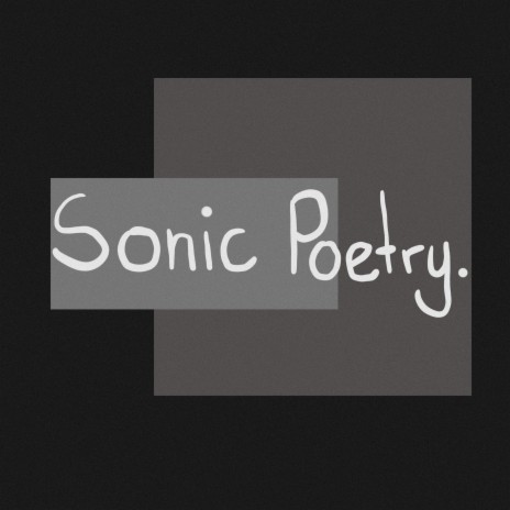 Sonic Poetry. cover art