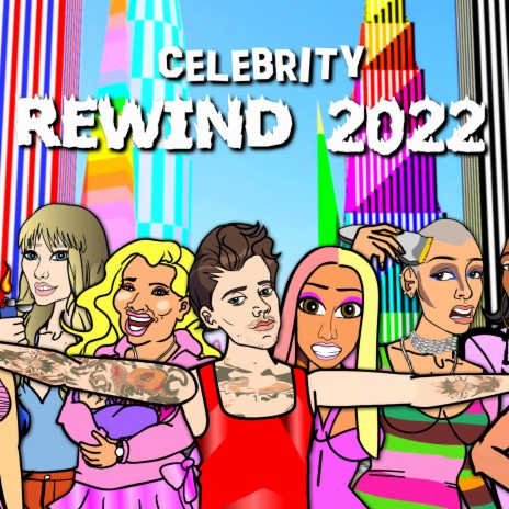Celebrity Rewind 2022 | As It Was (CARTOON PARODY) cover art