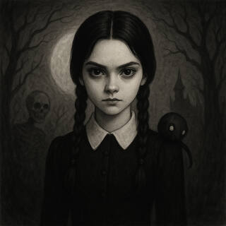 Меня зовут Уэнсдэй cover art