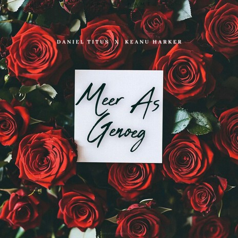 Meer As Genoeg ft. Keanu Harker cover art