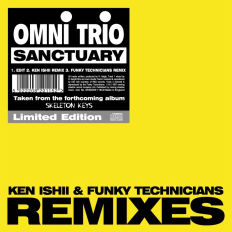 Sanctuary (Ken Ishii Remix) cover art