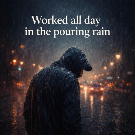 Worked all day in the pouring rain cover art