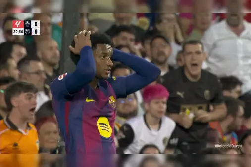[Highlights] Too tight an angle! Balde cuts into the box and hits the side netting with a close-angle shot