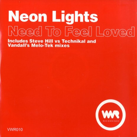 Need to Feel Loved (Vandall's Melo-Tek Mix) cover art