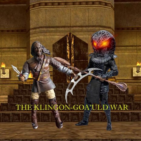 The Klingon-Goa'uld War cover art