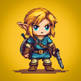 The Legend of Zelda Tears of the Kingdom - Main Theme (8-Bit Version) cover art