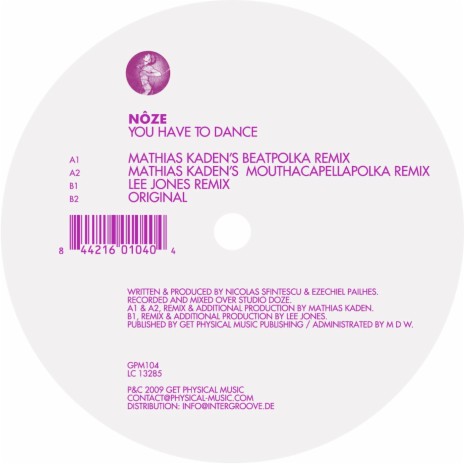 You Have To Dance cover art