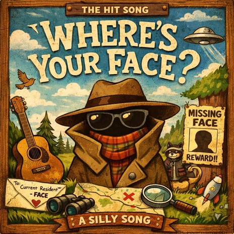 Where's your face? cover art