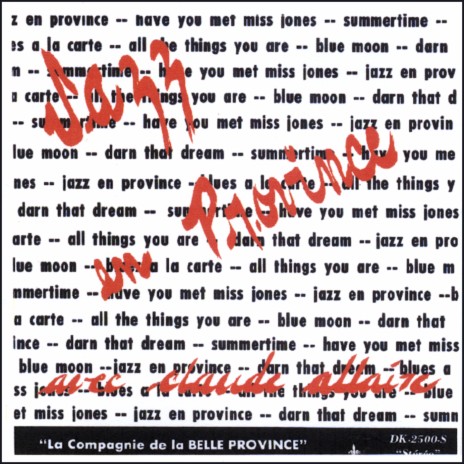 Blues à La Carte cover art